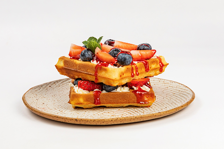 Ягоды, крем-чиз