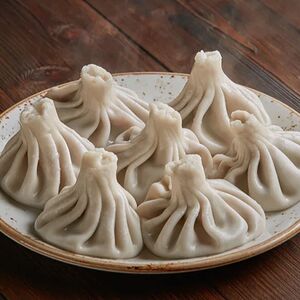 Жареные хинкали с бараниной 