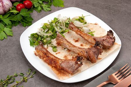 Баранья корейка