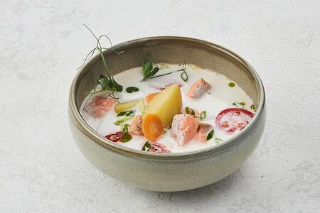 Уха Финская с красной рыбой