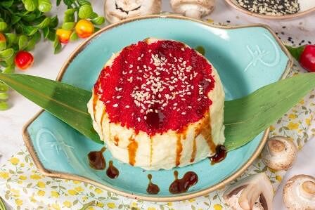 Вулкан с говядиной и свининой