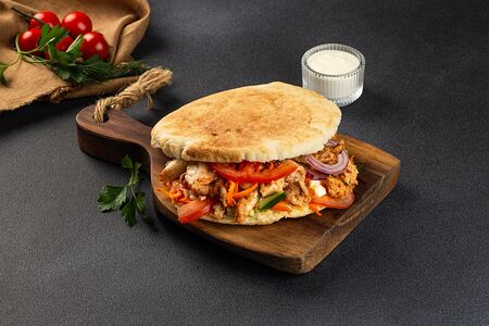 В пите с курицей