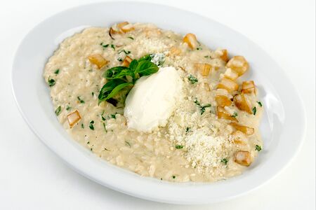 Ризотто с белыми грибами