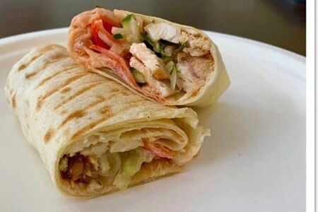 Шаурма с морковью по-корейски