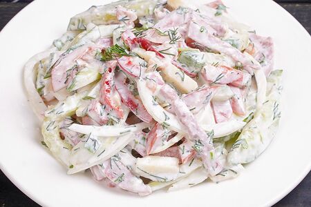 Овощной салатик