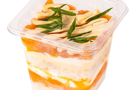 Трайфл с форелью