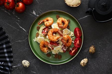 Цезарь с креветками