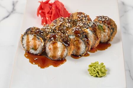 Темпура с креветкой