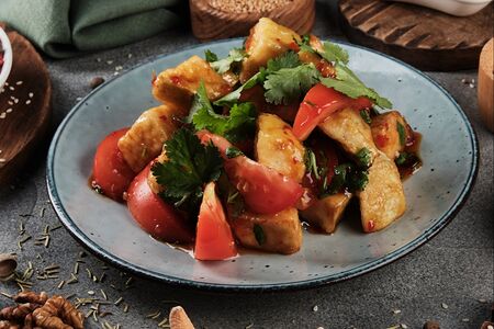 Салат Хрустящий баклажан