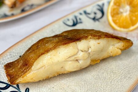 Стейк из палтуса