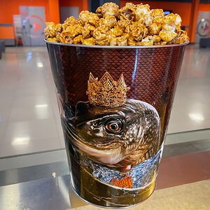 Попкорн карамельный в жестяном ведре