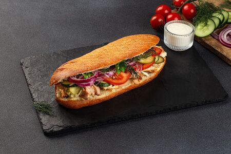 Донер с курицей