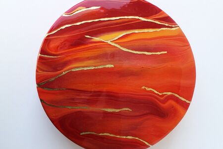 Муссовый торт Огненное пламя (начинка Руж)