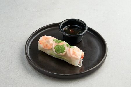 Ролл Фреш с креветками и личи