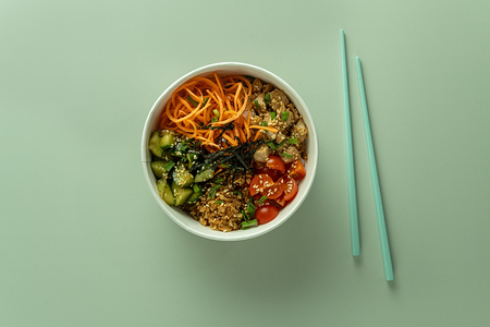 Поке с курицей