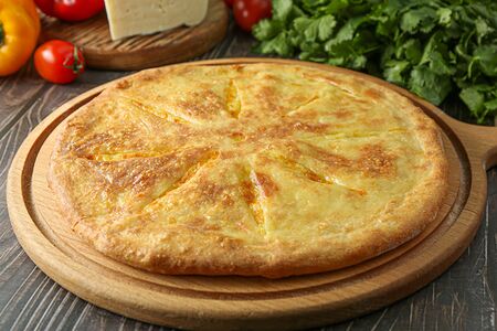 Пирог осетинский с мясом