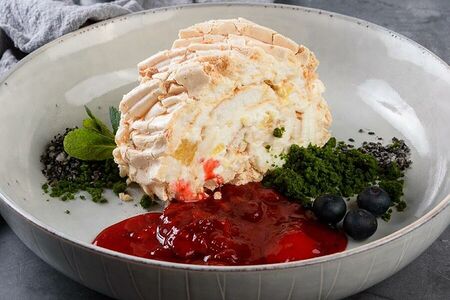 Меренговый рулет