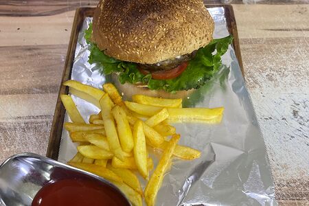 Куриный бургер