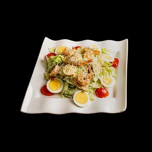 Цезарь с креветками 