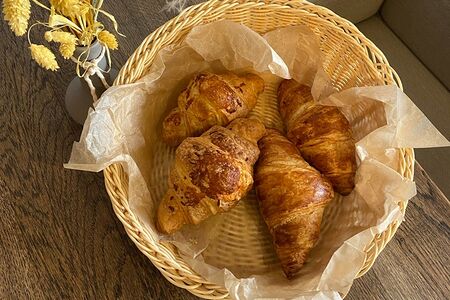 Круассан с ветчиной и сыром 