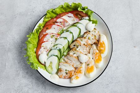 Салат из курицы