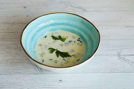 Суп Окрошка на кефире