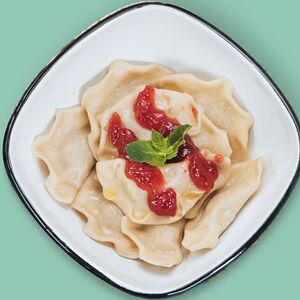 Вареники с творогом Нежный варвар средня порция