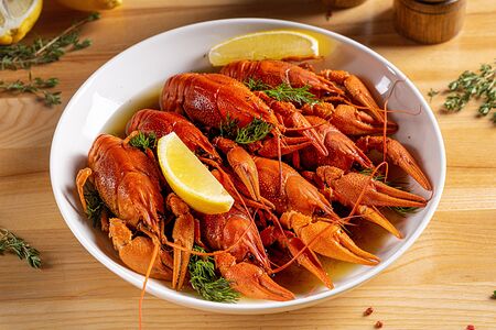 Отварные раки