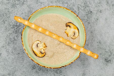 Крем-суп с белыми грибами