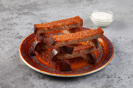 Гренки чесночные