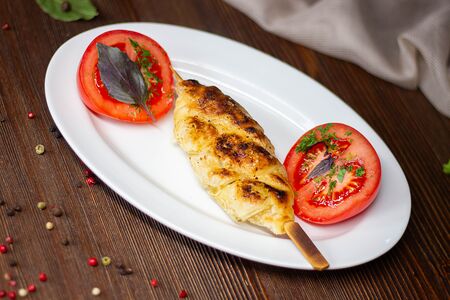 Халуми на мангале