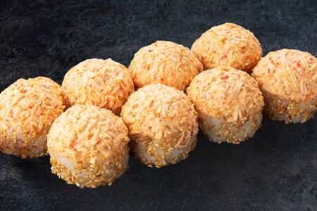 Острый ролл c крабом Lux