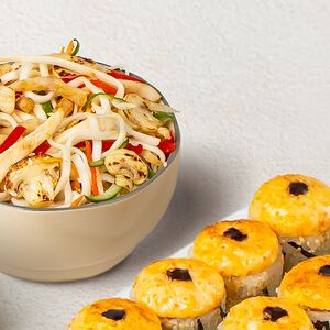 Комбо L Wok и Ролл