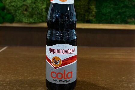 Лимонад Черноголовка кола без сахара