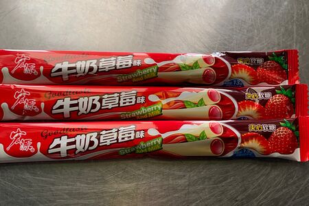 Мягкая конфета Клубника