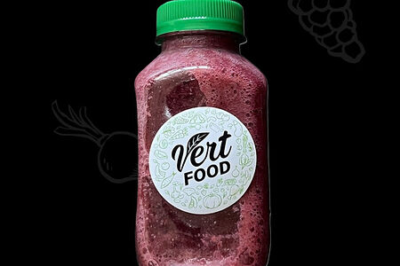 Смузи Вишня-ананас-банан-лен