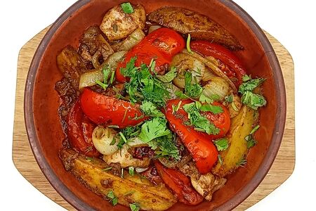 Оджахури с курицей