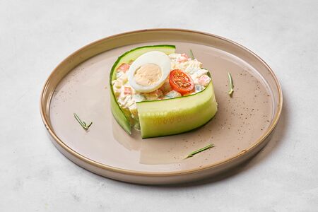 Оливье с курицей