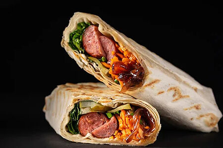 Хот-дог в лаваше