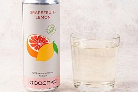 Лимонад Lapochka грейпфрут-лимон