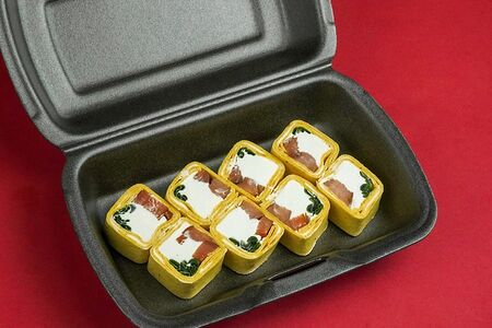 Тортилья с копчёной сёмгой