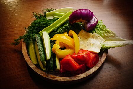 Свежие овощи