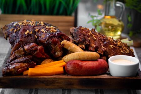 Большое мясное ассорти