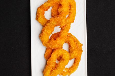 Кальмар в сухарях