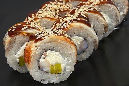 Дракон с креветкой