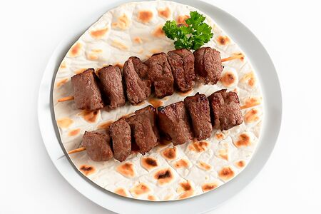 Говяжья печень с курдюком