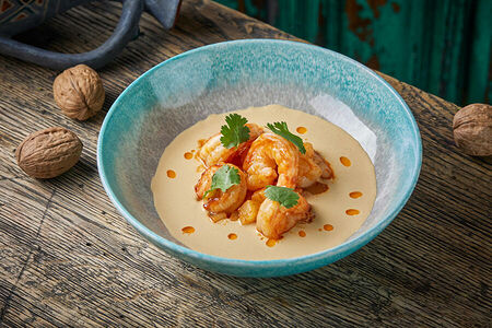 Сациви с креветками