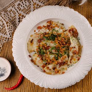 Вареники швабские с картофелем