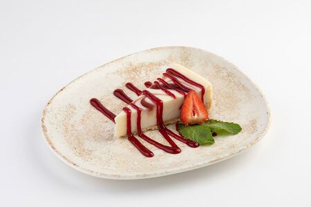 Чизкейк клубника