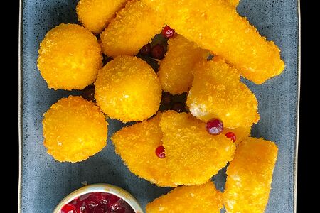 Жареные сыры